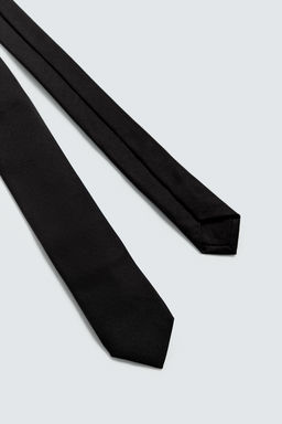 SLIM 100% SILK TIE - Zara фото 5