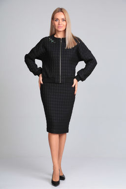 Костюм Gamma & Gracia 609 черный клетка  фото 2