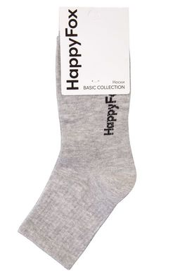 Цена за 6 шт. Однотонные базовые носки Happy Fox  фото 3