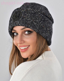 Отворот мохер мульти флис МА мини Шапка Шапка флис (56-58)