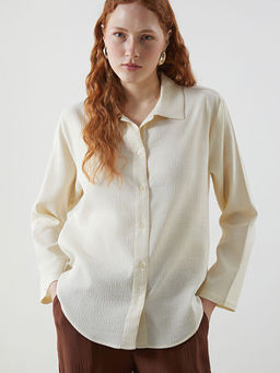 Regular Fit M?slin Kad?n G?mlek