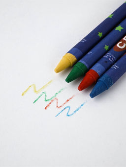 Подарочный набор новогодний, блокнот-раскраска и восковые мелки «Лошадка»