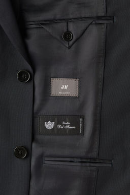 Americana en mezcla de lana Slim Fit - H&m фото 8