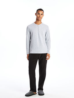 Standart Kal?p Polar Erkek Pijama Alt?