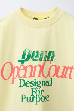 CAMISETA ESTAMPADO PENN  / Amarillo - Zara фото 3