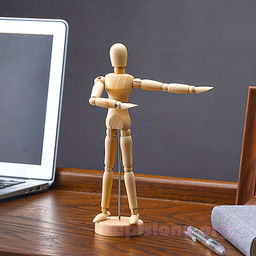 Деревянная фигурка человека Гестальта - Купи слона фото 2