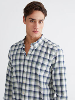 Regular Fit Ekose Erkek G?mlek