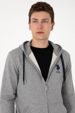 Erkek Gri Melanj _rme H_rka Sepette S_rpriz _ndirim - U.s. polo assn фото 2