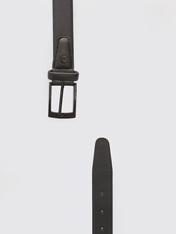 Deri G?r?n?ml? Erkek ?ocuk Kemer - Waikiki фото 3