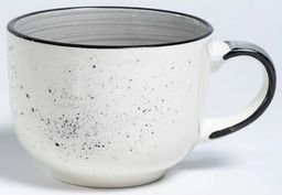 Кружка 500мл. ГРАФИТОВЫЙ БРИЗ керамика арт. 139-27078
