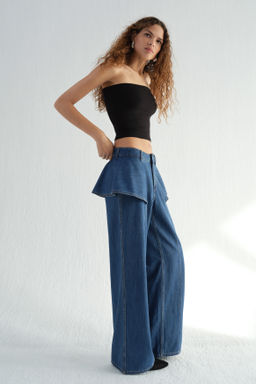 Wide High Waist Jeans - H&m фото 2