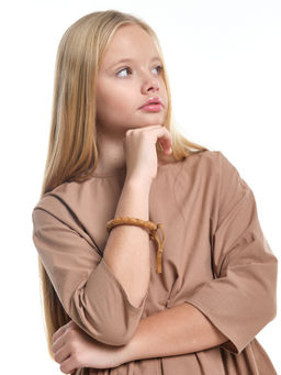 Браслет шамбала PW0560 темно коричневый - Mini maxi фото 6