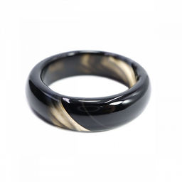 В НАЛИЧИИ!!! Кольцо из камня гладкое Черный агат дарует защиту от всех видов сглаза и порчи размеры 16-19мм