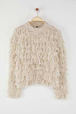 Tas Trend Puskullu Triko Kazak TWOAW26KZ00040 - Trendyolmilla фото 6