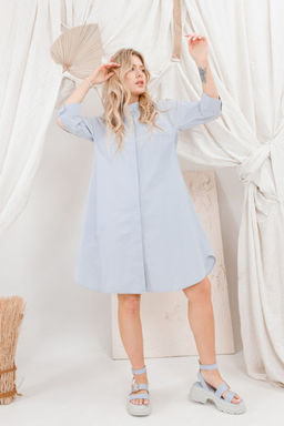 Платье AMORI 9654 голубой  фото 2