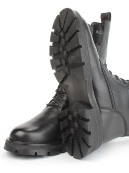 04-A917-1M BLACK Ботинки зимние женские (натуральная кожа, натуральная шерсть) - Фабричный китай фото 11