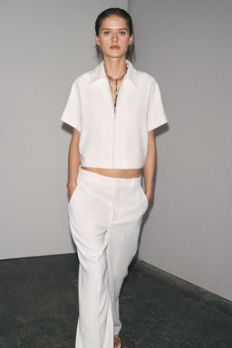 ZW COLLECTION CROPPED JACKET - Zara фото 41