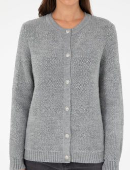 Gri Melanj Slim Fit Triko H_rka - Pierre cardin фото 6