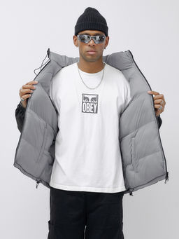 Куртка двухсторонняя мужская молодежная зимняя черного цвета 25308Ch - Mtforce фото 14