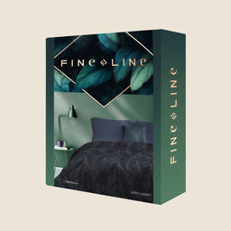 КПБ семейный перкаль "Fine Line" (50х70) рис. 60201-1/60228-3 Эстет new