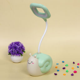 Цена за 2 шт. Настольная лампа "Sweet - Snail" LED, USB 0.6-4.2W 5V, Зеленый