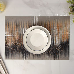 Цена за 12 шт. Салфетка сервировочная на стол Сияние, 4535 см, цвет коричневый - Simaland фото 2