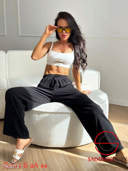 Женские широкие брюки прямые - Bruno фото 9