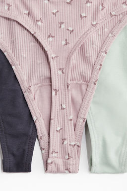 Pack de 5 bragas Thong de algodon - H&m фото 2