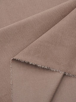 Микровельвет цв.Коричнево-розовый, ш.1.45м, хлопок-100%, 190гр/м.кв - Купава фото 3