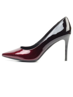 06-DBH20-4 RED/BLACK Туфли женские (натуральная кожа)