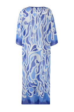 TRENDYOLMILLA Leopar Desenli Maxi Dokuma Baglamal? Sifon Plaj Elbisesi TBESS25EL00006 фото 9