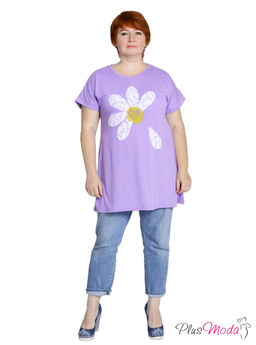 Туника Модель №90 размеры 50-72 - Plusmoda фото 2