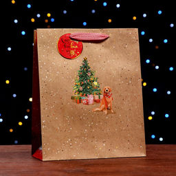 Пакет подарочный Встречаем Новый Год 26 х 32 х 12 см