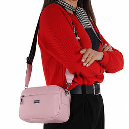 Сумка 575367-5 pink Velina Fabbiana-Safenta