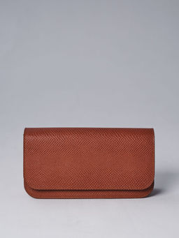 Сумка кожаная багет Deboro 30138 питон