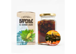 Варенье из Сосновых шишек баночка 300 г в коробочке с магнитиком