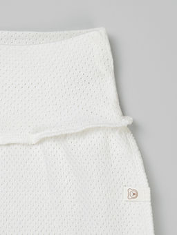 Ползунки "Молоко" из ажурного хлопка 0+