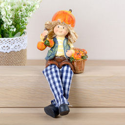 Фигурка Веселые Домовята висячие ножки 7х5х9 / E008-14 /уп 2/192/ - Галеонтрейд фото 7