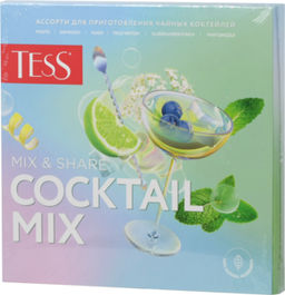 TESS. Набор Coctail Mix карт.упаковка, 20 пирамидки (Уцененная)