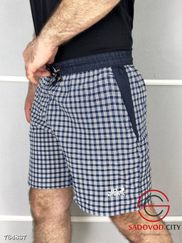 Мужские шорты в клетку - Zum ming фото 7
