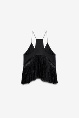 LACE COMBINED TOP LIMITED EDITION - Zara фото 8