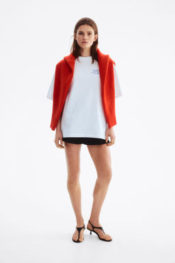 Camiseta oversize con motivo estampado - H&m фото 5