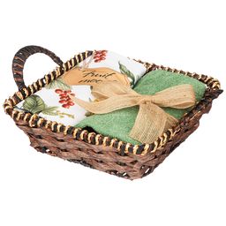 НАБОР ПОЛОТЕНЕЦ ИЗ 2-Х ШТ FRUIT BASKET,40Х70СМ,50Х30СМ 100