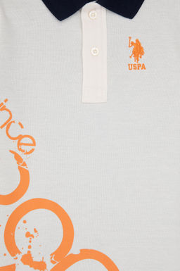 Erkek _ocuk Turuncu Polo Yaka Ti__rt Sepette S_rpriz _ndirim - U.s. polo assn фото 4