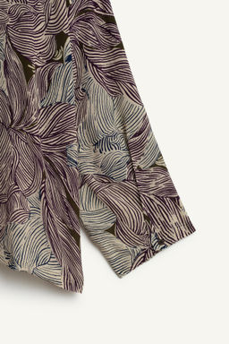 PRNTD SHRT / Morado - Zara фото 8