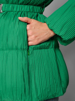 Куртка женская 12411-22048 green - Eleganzza фото 6