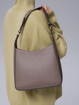 Кожаная сумка Azaro 31027 тауп