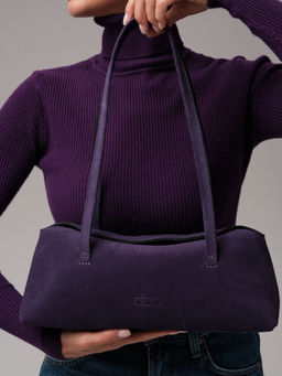 Замшевая сумка Raduy DBR 31127 виноградный