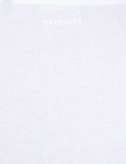 Белая облегающая футболка - Cacharel фото 7