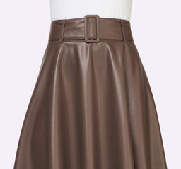 Юбка из иск. кожи, цвета шоколада - Ashley brooke фото 6